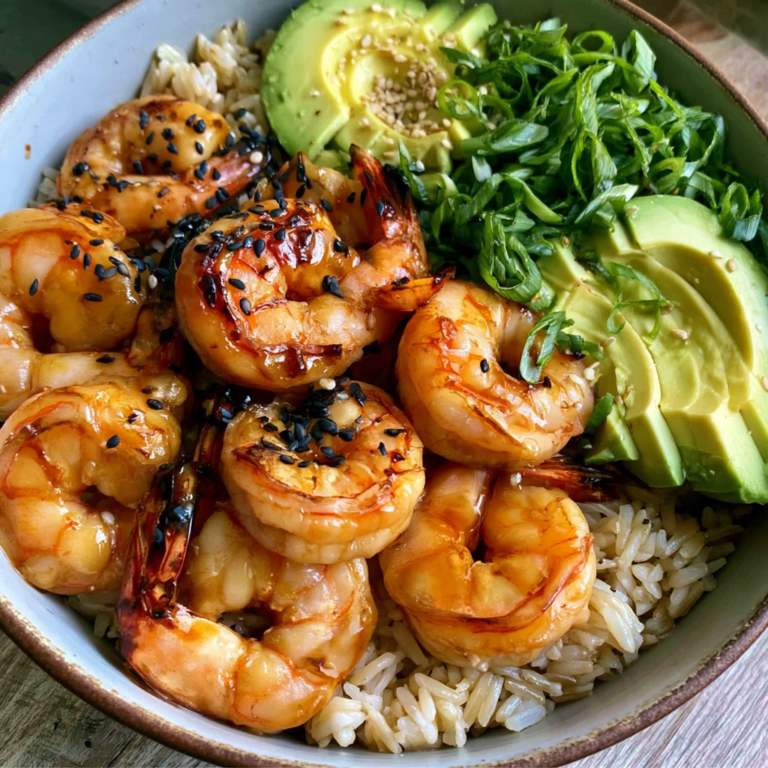 Teriyaki Shrimp Rice Bowls