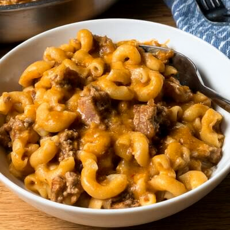 Homemade Cheeseburger Hamburger Helper Recipe