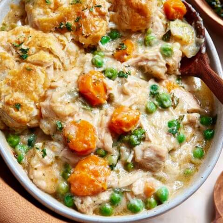 Crustless Chicken Pot Pie Recipe