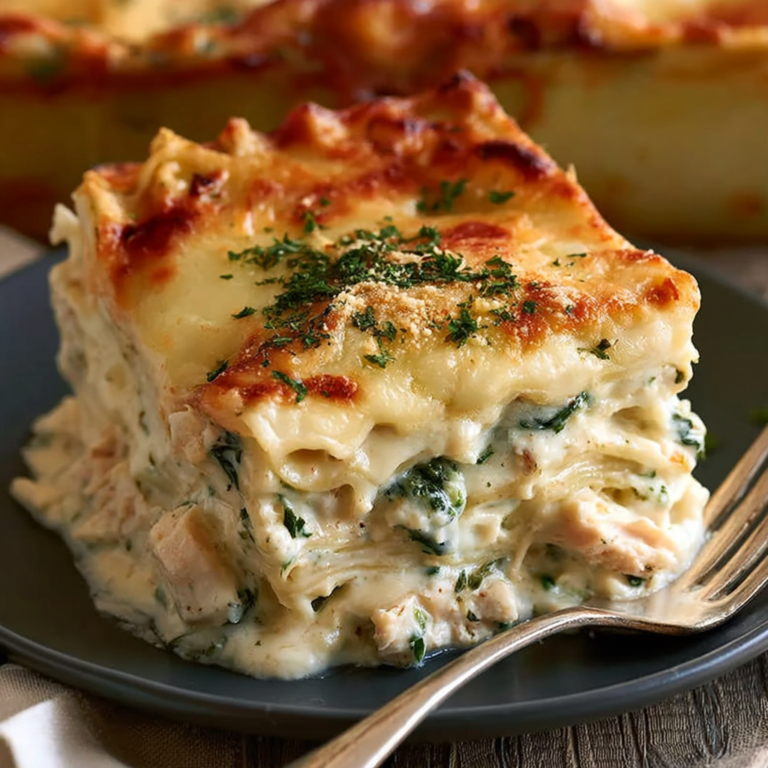 Chicken Alfredo Lasagna