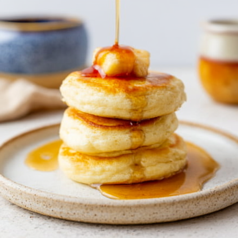 Fluffy Japanese Pancakes