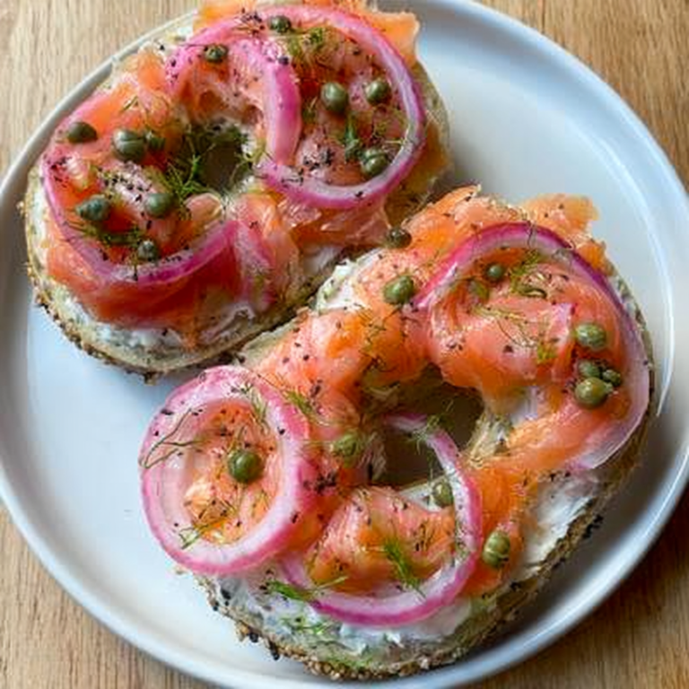 Lox on Bagel