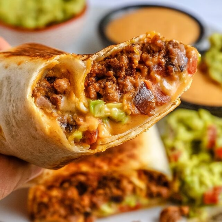 Beef Burritos with Meal Prep Steps
