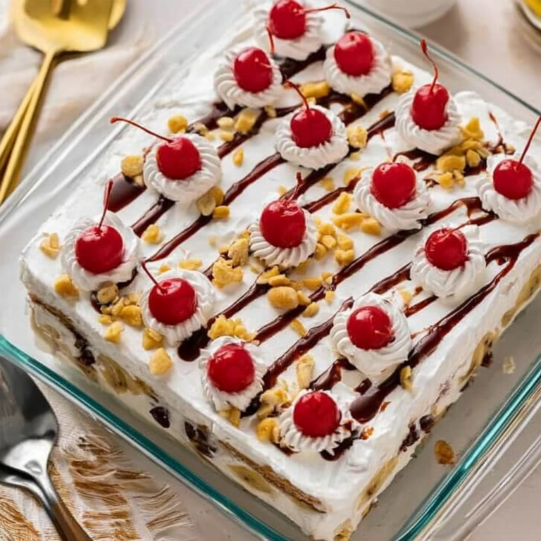 Banana Split Cake Recipe