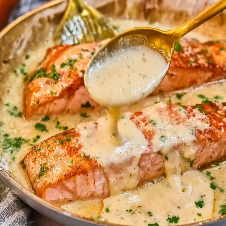 Creamy Garlic Butter Salmon Recipe