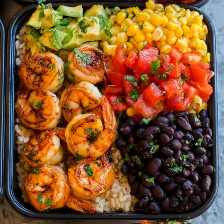 Shrimp Taco Meal Prep Bowls Recipe