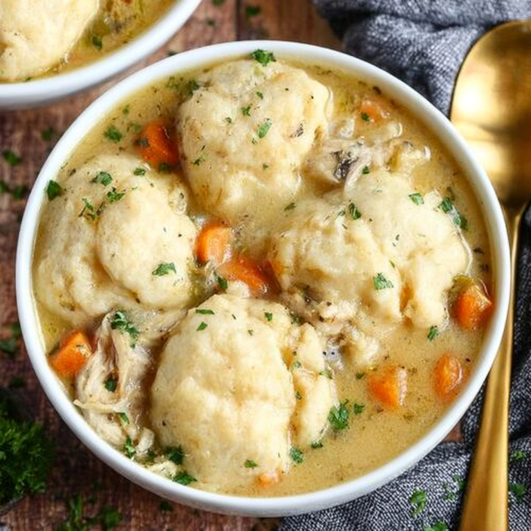 Southern Homemade Chicken and Dumplings Recipe
