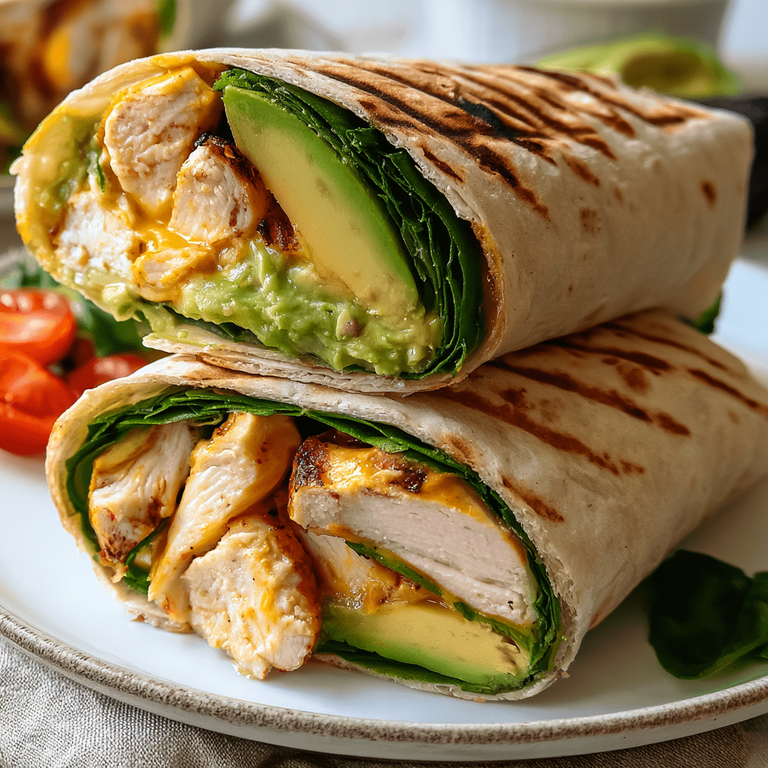Chicken Avocado Wrap Recipe