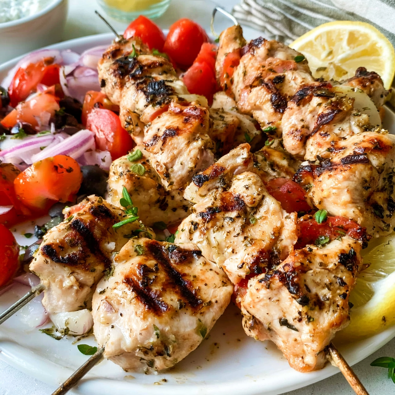 Greek Chicken Souvlaki