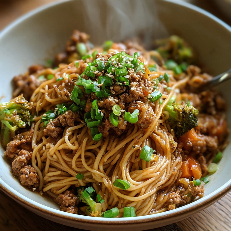 Potsticker Noodle Bowl Recipe