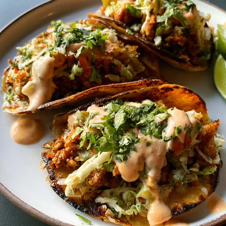 Brandon’s Egg Roll Tacos