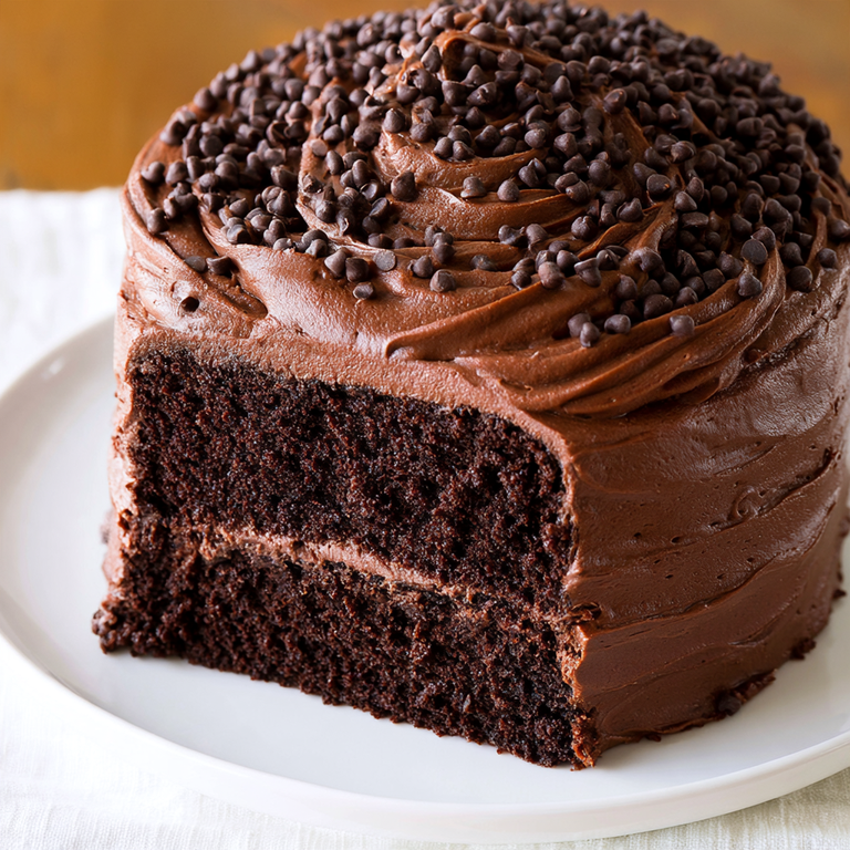 Deliciously Moist Chocolate Layer Cake