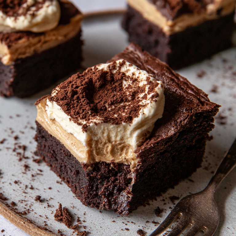 Tiramisu Brownies Recipe