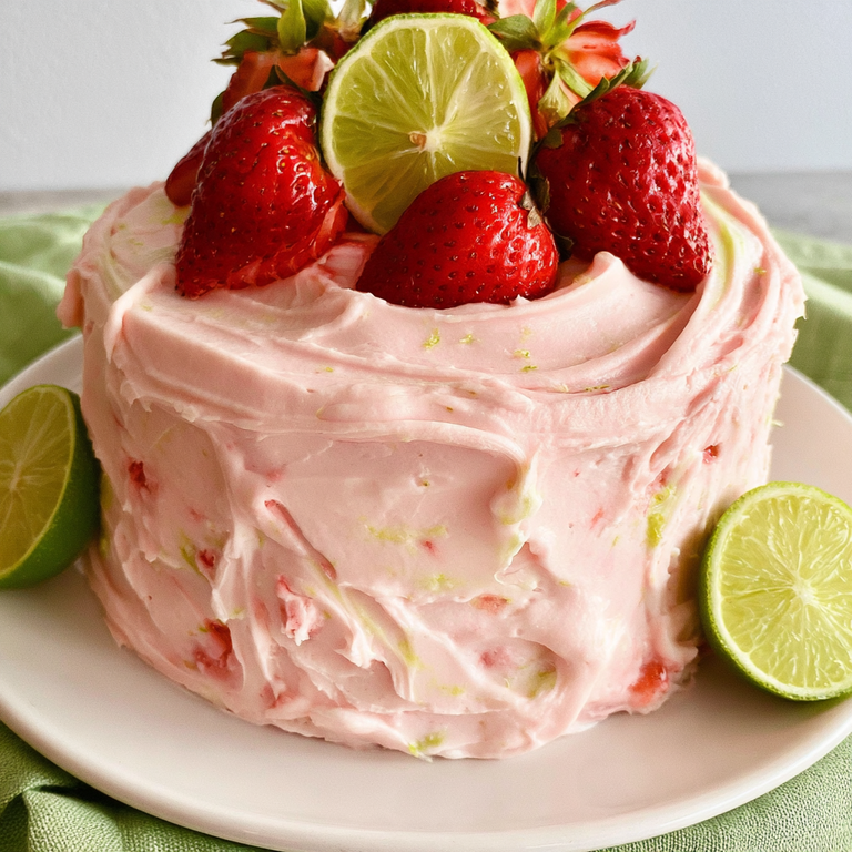 Strawberry Limeade Cake Recipe