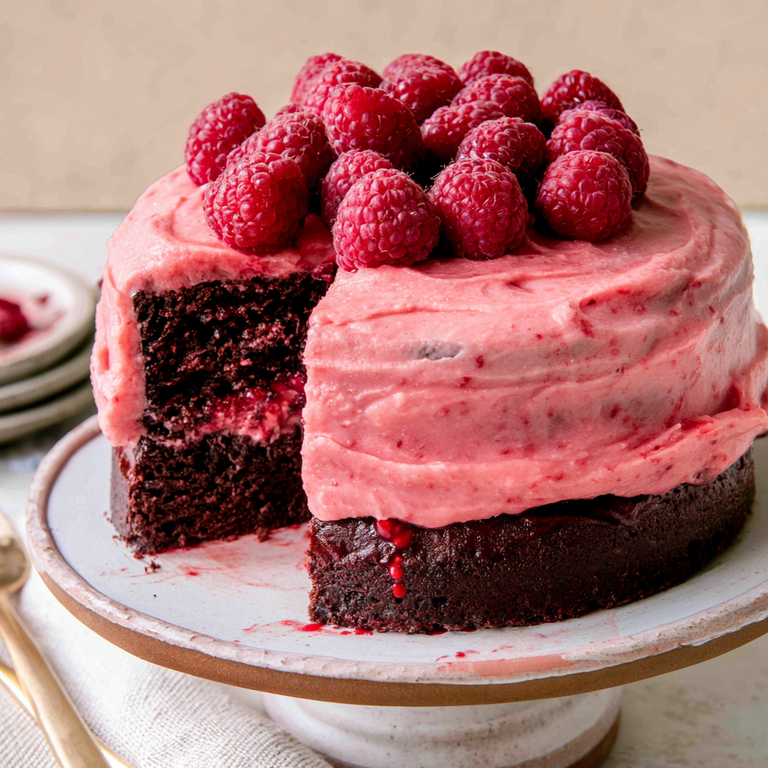 Chocolate Raspberry Cake Recipe