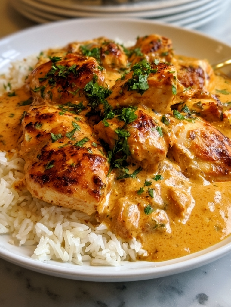 Crockpot Cajun Butter Chicken