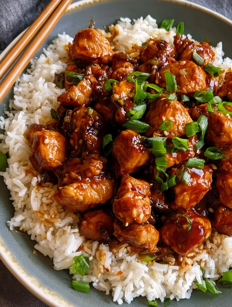 Easy Bourbon Chicken Recipe