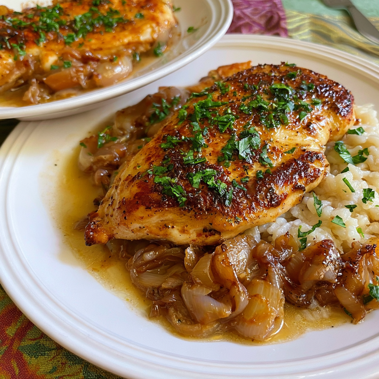Pan-Seared Chicken Breasts with Shallots